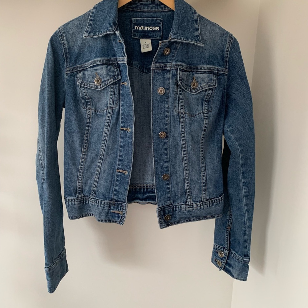 Maurices Classic Blue Jean Jacket
